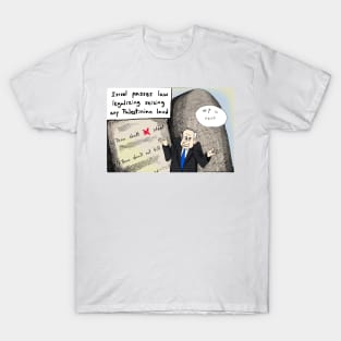 Netanuahu Cartoon T-Shirt